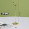 Portatarjetas de Mesa de Acero Inoxidable Portanúmeros de Mesa para Restaurante Portanúmeros de Escritorio Soporte Vertical para Tarjetas de Mesa Soporte Vertical para Exhibición de Platos Portatarjetas de Precio