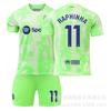 2425 Barcelona Traje de Futebol para Dois Jogadores 9 Levan 19 Yamal 20 olmo 8 Pedde 6 Garvey Traje de Camisa