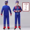 3 de marzo Traje Étnico Traje Guangxi Zhuang Traje de Baile para Adulto Traje de la Minoría Tujia