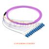 Arnés multimodo Sc/Lc/Fc/St, OM 40k, Zhao, 12 núcleos, fibra óptica flexible