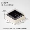 Caja de Empaque 120A para Donas, Hojaldre Desechable, Mochi, Transparente al por Mayor para Llevar, Transfronteriza de Cuatro Compartimentos Estilo Chino para Hornear