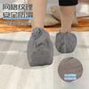 Cubrezapatos desechable grueso para interior, grueso, resistente al desgaste, para el hogar, con estampado de dibujos animados, antideslizante, transpirable, no tejido, venta al por mayor