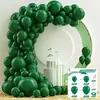 Set de Globos Amazon Transfronterizo Color Sólido Cadena de Globos Fiesta de Cumpleaños Boda Decoración Paquete de Globos Mayoreo