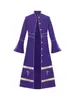 Fantasia Cosplay de Monge Sacerdote Medieval Halloween Vestido Clero Roupão Cosplay Role Play