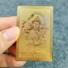 Itens em Estoque: Carta Portátil Manjushri, Carta Dourada Zaki Lamu, Carta Zaki Lamu, Thangka Zaki Lamu Selado em Plástico