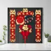 Parejas Magnéticas para Fiesta de Inauguración, Ceremonia de Decoración de Casa Nueva, Mudanza a la Casa, Juego Completo de Decoraciones y Adornos Colgantes para la Puerta de Entrada