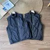 Colete Leve e Quente para Uso Externo na Primavera, Outono e Inverno com Gola Alta e Bolsos com Zíper Selados 13654