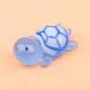 Bolsa Ciega en Vivo Cyber Celebrous Tortuga Pequeña Luminosa Micro Paisaje Acuario DIY Decoración de Tortuga Accesorios Adornos Pequeños de Resina