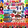 Em estoque transfronteiriço Roblox jogo decoração de festa suprimentos mundo virtual prato de papel copo de papel tampa de papel