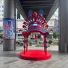 Instalación Personalizada de Arco de Corona de Fénix Estilo Chino con Sombreros de Erudito para Exhibiciones de Fotos, Monumentos Nacionales de Moda, Accesorios para Fotos en Centros Comerciales al Aire Libre