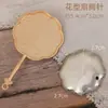 Estilo Antiguo Broche Dinastía Han Accesorios Base Paquete de Material Bordado a Mano Nuevo Chinoiserie Paquete Base Tela Brocado Song