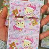 7-15cm Lindo Dibujo Animado Comida Juego Qibao Pinza Tarjeta Cabeza Joyería Tarjeta Plegable Papel Tarjeta Pequeña Material de Embalaje