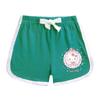 Conjunto infantil de manga curta com estampa de desenho Hello Kitty Verão 2023 novo conjunto de duas peças com shorts finos da moda para meninas