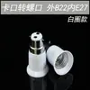 Convertidor de casquillo de bayoneta a rosca B22E14 a E27E40GU10 enchufe alargador de conversión doméstico de rosca De Zhu