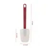 Varios estilos y especificaciones de espátulas de silicona, espátulas para hornear pasteles, cuchillos de goma y espátulas de crema integradas