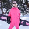 Jaqueta de Esqui Supreme 2026 para Mulheres, Impermeável 3L Acolchoada para Snowboard Profissional, Corte Amplo Estilo Americano, Casaco Masculino, Equipamento Resistente ao Frio