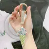 Llavero de Diamante Bolso Colgante DIY Regalo Pequeño Helado Personalizado Llavero de Coche Versátil Accesorios Coloridos