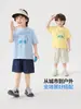 Camiseta de Manga Corta de Algodón Puro para Niños Europeos Verano 2026 Nueva Ropa Infantil Camisa de Media Manga de Verano para Niños