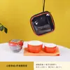 Juego de Té de Viaje Todo va bien Cerámica Expreso Una Olla Dos Tazas Portátil para Exteriores Juego de Té de Cerámica Ceremonia de Acompañamiento de Negocios