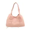 Bolso de Hombro a la Moda y con Estilo para Mujer 2026 Nuevo Modelo Gran Capacidad Lona con Lazo Bolso de Hombro Bolso Tote Casual