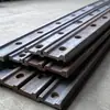 Fornecimento de placas de conexão de trilhos Q235 placas de cauda de peixe, placas de cauda de peixe para uso em mineração
