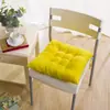 Cojín de Asiento Universal de Color Sólido para Estudiante de Cuatro Estaciones, Cojín Sencillo para Silla de Comedor Aula, Cómodo Cojín de Burbujas para Oficina Escuela