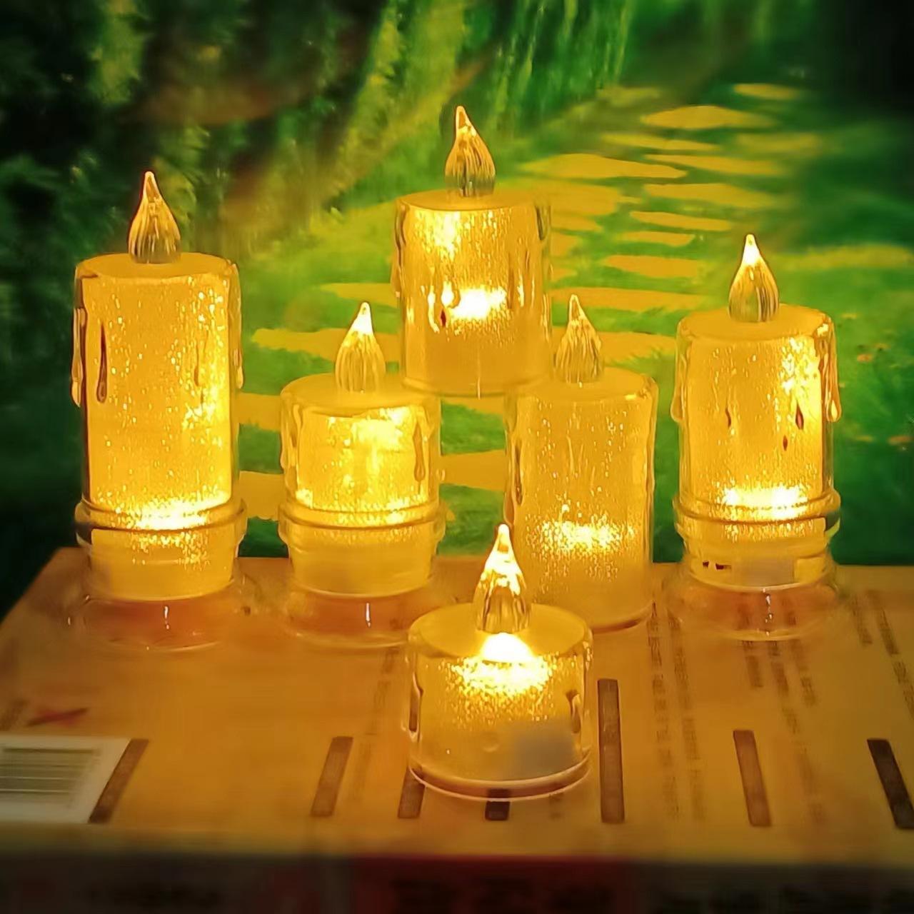 透明满天星蜡烛1