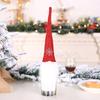 Nuevo Set Creativo Nórdico de Papá Noel para Vino Set de Botella de Vino de Peluche Bolsa Decorativa de Champán Navideña Venta al por Mayor