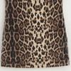 AliExpress ropa de mujer transfronteriza al por mayor estilo europeo y americano chica popular vestido sin mangas con estampado de leopardo falda de cadera sexy con lentejuelas