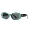 Gafas de Sol Modernas Retro de Marca Grande Europeas y Americanas Estilo Gafas de Sol de Color Tinta Versátiles y Modernas para Mujer Espejos Planos Anti-Luz Azul 9248