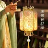 Linternas de Año Nuevo, Linternas Luminosas de Estilo Antiguo, Kits de Materiales Hechos a Mano para DIY, Linternas de Palacio, Decoraciones Colgantes de Mano, Linternas de Flores Hanfu