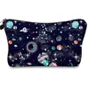 Venta Caliente Transfronteriza Amazon Lona Impermeable Impresa Bolsa de Cosméticos para Mujer Bolsa de Artículos de Tocador de Viaje Accesorios Almacenamiento