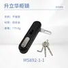 Cerradura de Medición Ms892 Aleación de Zinc Cerradura Plana Cerradura de Puerta de Caja de Distribución con Candado Ms892 Cerradura Industrial Cerradura de Gabinete Eléctrico