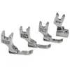 P36Ln P36N P363 S518N Pie prensatelas plano para computadora industrial Pie prensatelas para cremallera Pie prensatelas de acero completo