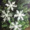 Copos de Nieve de Espuma, Suministros Navideños, Decoraciones de Escena, Decoraciones Festivas de Navidad, Accesorios para Árbol de Navidad, Copos de Nieve Colgantes