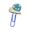 Clipes de Papel Desenho Animado Feitos Sob Medida Clips para Livro de Animais Criativos em Formato de Logo DIY 3D Pins de Borracha Macia PVC Feitos Sob Medida
