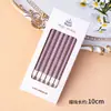 Venda por Atacado Vela Lápis Bolo Inserção para Assar Festa Celebração Banho de Ouro Fina Haste Longa Velas de Aniversário Sobremesa de Festa