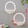 Prateleira de Parede para Suculentas e Plantas Verdes, Rack Criativo de Armazenamento para Divisória de Quarto de Parede, Prateleira de Fundo para Sala de Estar