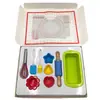 Amazon Directo para Niños Set de Silicona para Hornear Raspador/Batidor de Huevos/Molde para Magdalenas Molde para Pastel Hecho a Mano de Cocina