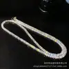 Cadena para Teléfono Cruzada Larga Rueda Cristal Cuentas Dopamina Cadena Colgante Cristal Verano Portátil Cadena Cruzada para Teléfono Japonesa y Coreana