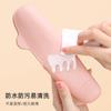 Bolsa de silicona explosiva para maquillaje y belleza, a prueba de polvo, para guardar brochas de maquillaje y herramientas, bolsa de viaje portátil para cosméticos.