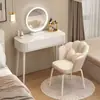 Nuevo Tocador Dormitorio Simple Moderno Apartamento Pequeño Tocador Lujo Ligero Wabi-Sabi Estilo Crema Tocador Curativo