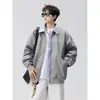 Jaqueta Estilo Fresco Primavera e Outono 2026 para Homens, Marca Tendência Ins High Street, Estilo Hong Kong, Estilo Harajuku Japonês, Versão Coreana, Jaqueta Tendência de Caimento Solto