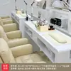 Conjunto de Mesa e Cadeira para Manicure Cadeira de Manicure Mesa de Manicure Estação de Manicure Simples Dupla Estilo Japonês Armário de Armazenamento para Manicure Armário de Exposição