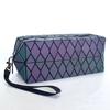 Bolsa de Mano Arcoíris Japonesa Geométrico Irregular Bolsa de Cosméticos Colorida Luminosa Bolsa de Cosméticos