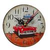 Artesanías de MDF reloj de pared silencioso reloj de pared adornos de escritorio reloj electrónico para el hogar una generación de 1457