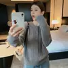 Cárdigan de punto trenzado con cuello redondo para mujer 2026 Otoño Invierno Nuevo de alta gama versátil de color liso prenda exterior superior
