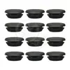 Esclavo de Coche Adecuado para Enchufe de Silicona Tipo T Sellado Hebilla Impermeable Tapón de Goma Muebles Absorbente de Golpes Tapón de Agujero de Silicona X10