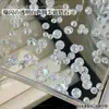 Diamante para decoración de uñas de circón redondo transparente, diamante redondo puntiagudo blanco translúcido brillante, mini accesorio de uña de circón blanco transparente como el hielo