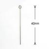 Alfiler en T de Acero Inoxidable Cabeza Grande Aguja de Bola Aguja de 9 Pines Aguja para Abalorios Aguja Libre de Óxido Accesorios DIY Aguja Duradera Aguja para Joyería